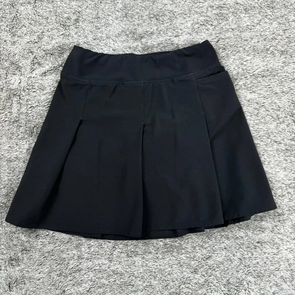Athleta Girl Pleated Uniform Skort XS/6 Black